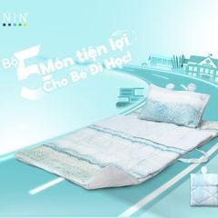 Bộ Cho Bé Đi Học Nin House Sea Waves