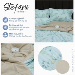 Bộ Chăn Ga Gối Stefani ST200049