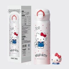 Bình Nước Giữ Nhiệt Sanrio Hello Kitty 500ml - SW-3292