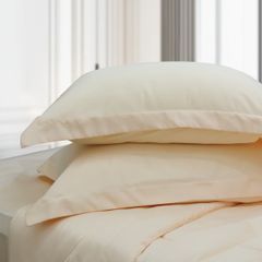 Bộ Chăn Ga Gối Nin House Classic Ivory C190708