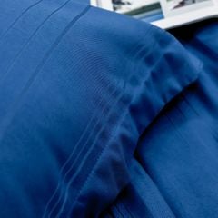 Bộ Chăn Ga Gối Nin House Classic Navy C190712