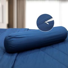 Bộ Chăn Ga Gối Nin House Classic Navy C190712