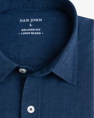 Áo Sơ Mi Tay Dài Linen - Relaxed Fit