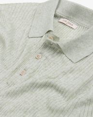 Áo Polo Dệt Kim Linen