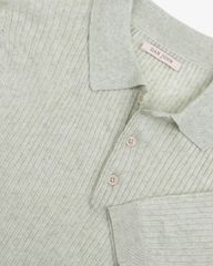 Áo Polo Dệt Kim Linen