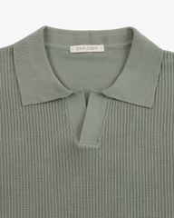 Áo Polo Dệt Kim 100% Cotton