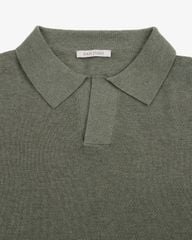 Áo Polo Dệt Kim 100% Cotton
