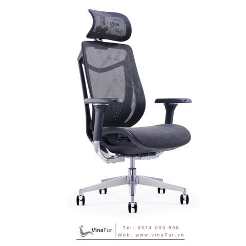 Ghế công thái học Qi833A full lưới