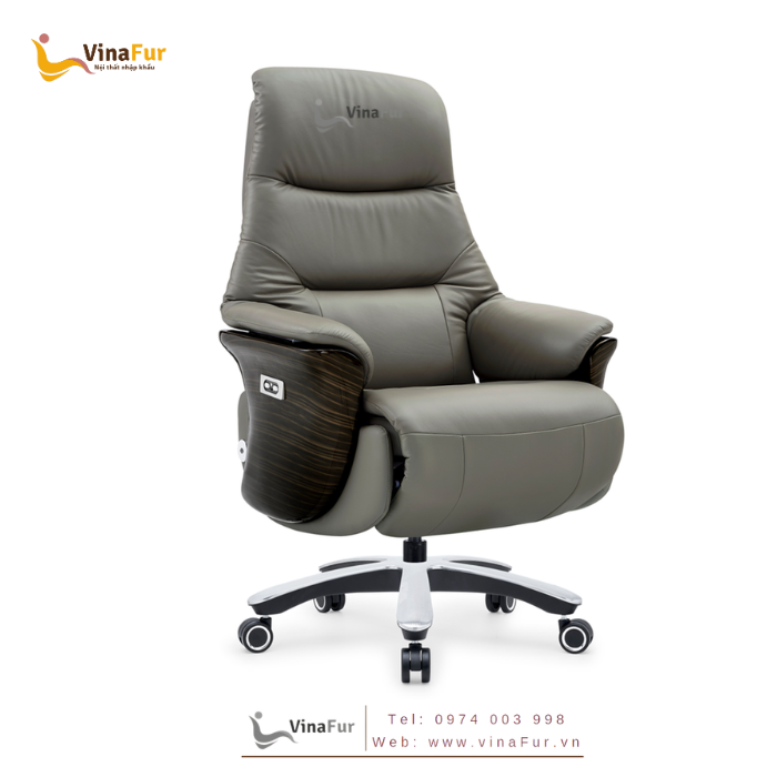 Ghế Giám Đốc Da Thật VF1676