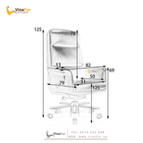 Ghế Giám Đốc Da Thật VN88