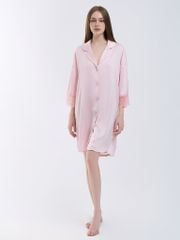 Váy ngủ lụa băng phối ren freesize 45–75kg SM60