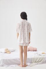 Pyjama Caro Hồng Caro Xanh Shury Store Home Wear NT33 Đồ Ngủ Đẹp Nữ Mặc Nhà Dáng Rộng Size M L XL