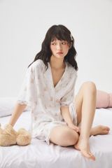 Pyjama Caro Hồng Caro Xanh Shury Store Home Wear NT33 Đồ Ngủ Đẹp Nữ Mặc Nhà Dáng Rộng Size M L XL