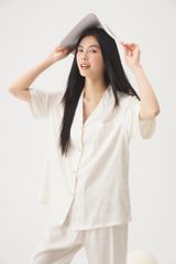 Đồ bộ ngủ nữ pyjama lụa Shury Store Home Wear TN70 tay ngắn quần dài bộ ngủ lụa mặc nhà mềm mát mịn