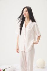 Đồ bộ ngủ nữ pyjama lụa Shury Store Home Wear TN70 tay ngắn quần dài bộ ngủ lụa mặc nhà mềm mát mịn