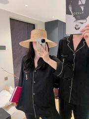 Đồ ngủ pyjama nam hoặc nữ Shury Store Home Wear DD58 bộ đôi ngủ lụa couple mặc nhà, ngủ size 45-95kg