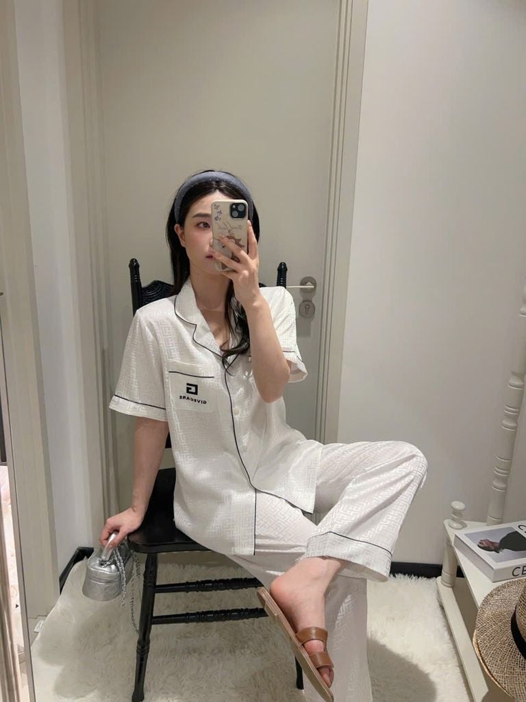 Pijama Bộ Đôi Lụa Ngắn Tay CND8 SHURY STORE HOME WEAR Set Đồ Ngủ Couple Nam Hoặc Nữ Pyjama Cặp Lụa