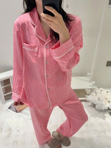 Bộ đồ ngủ lụa nữ Shury Store Home Wear TD29 bộ pyjama ngủ lụa tay dài phối ren form suông dễ thương