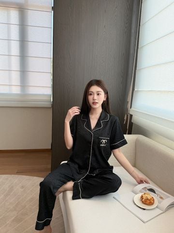 Pijama Đôi Lụa CND13 SHURY STORE HOME WEAR Bộ Đồ Ngủ Couple Nam Hoặc Nữ Tay Ngắn Quần Dài Lụa Mềm
