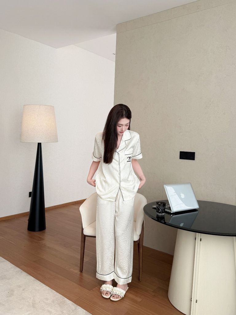 Pijama Đôi Lụa CND13 SHURY STORE HOME WEAR Bộ Đồ Ngủ Couple Nam Hoặc Nữ Tay Ngắn Quần Dài Lụa Mềm