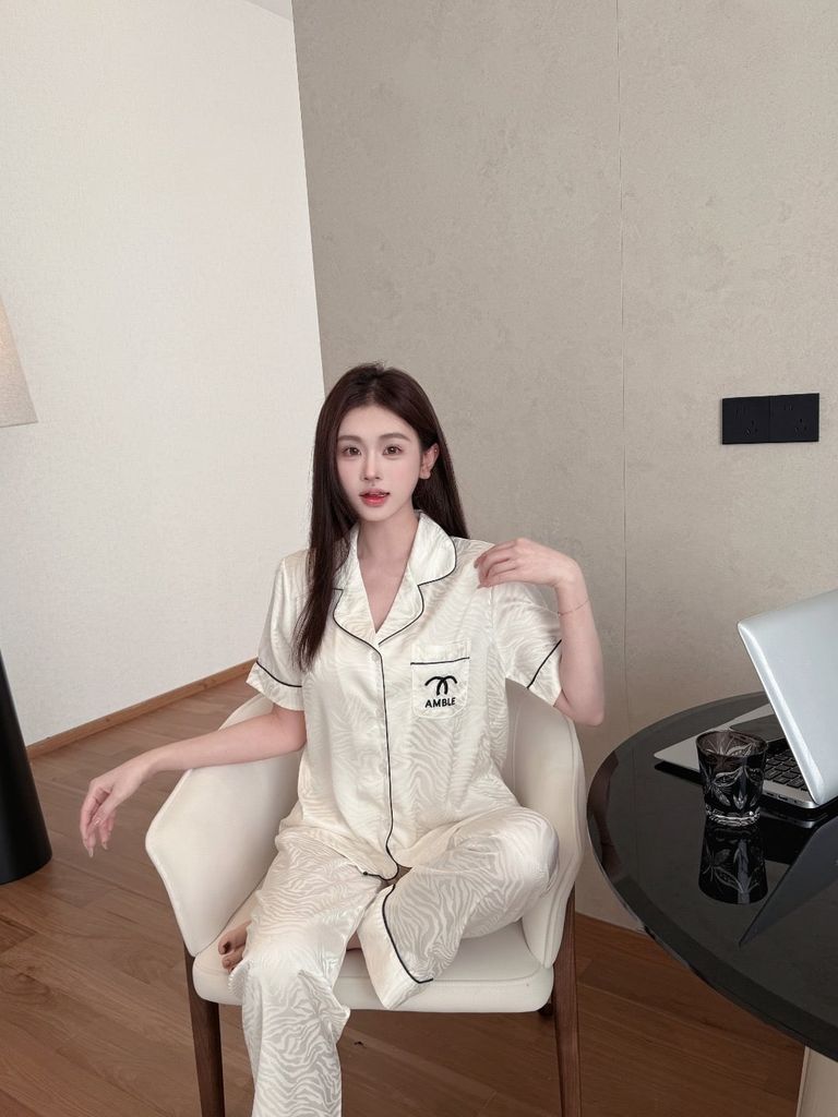Pijama Đôi Lụa CND13 SHURY STORE HOME WEAR Bộ Đồ Ngủ Couple Nam Hoặc Nữ Tay Ngắn Quần Dài Lụa Mềm