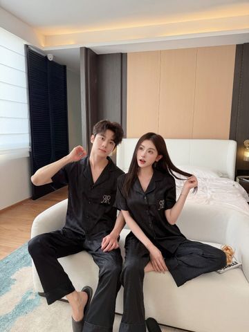 Pijama Đôi Lụa CND4 SHURY STORE HOME WEAR Bộ Đồ Ngủ Couple Nam Hoặc Nữ Tay Ngắn Quần Dài Mềm Mát
