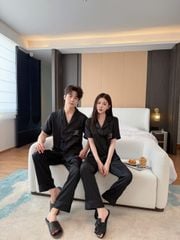 Pijama Đôi Lụa CND4 SHURY STORE HOME WEAR Bộ Đồ Ngủ Couple Nam Hoặc Nữ Tay Ngắn Quần Dài Mềm Mát