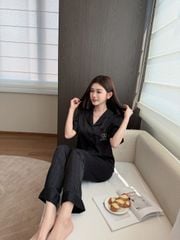 Pijama Đôi Lụa CND4 SHURY STORE HOME WEAR Bộ Đồ Ngủ Couple Nam Hoặc Nữ Tay Ngắn Quần Dài Mềm Mát