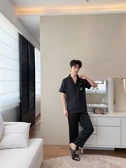 Pijama Đôi Lụa CND4 SHURY STORE HOME WEAR Bộ Đồ Ngủ Couple Nam Hoặc Nữ Tay Ngắn Quần Dài Mềm Mát