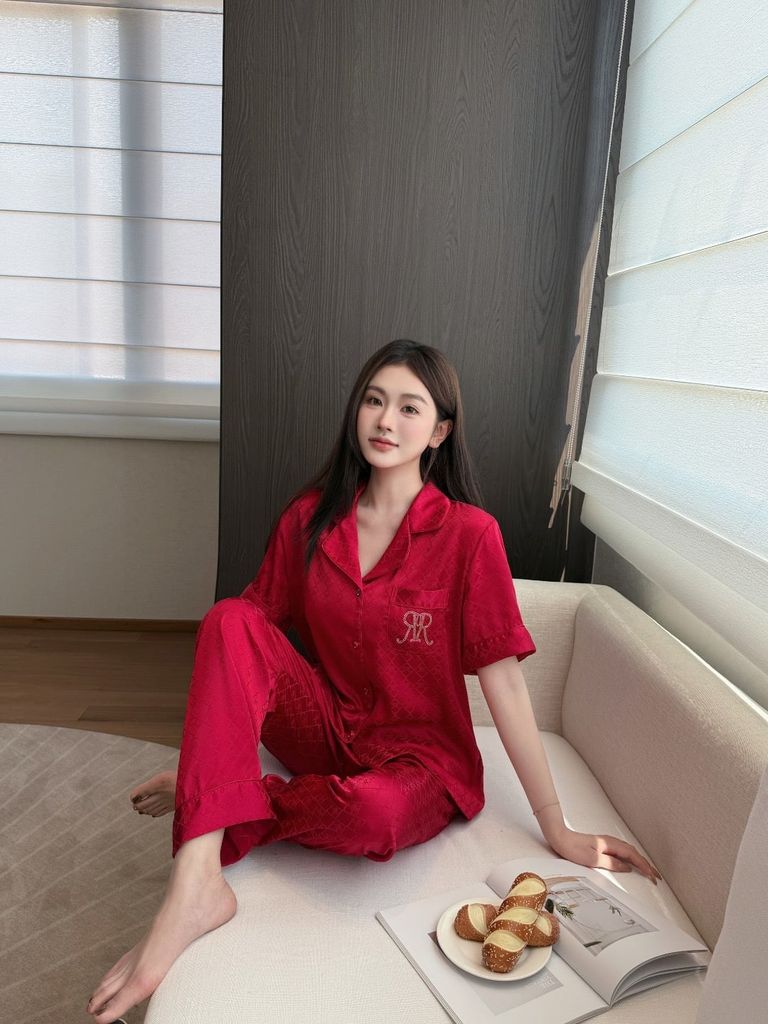 Pijama Đôi Lụa CND4 SHURY STORE HOME WEAR Bộ Đồ Ngủ Couple Nam Hoặc Nữ Tay Ngắn Quần Dài Mềm Mát