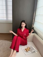 Pijama Đôi Lụa CND4 SHURY STORE HOME WEAR Bộ Đồ Ngủ Couple Nam Hoặc Nữ Tay Ngắn Quần Dài Mềm Mát