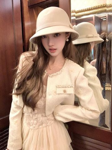 Set Kem Khoác + Đầm