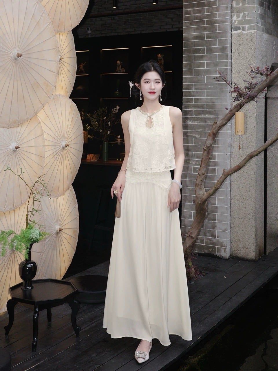 Set Tiểu Thư Kem