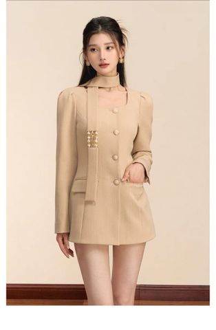 Set Kem Áo + Quần + Khăn Cổ