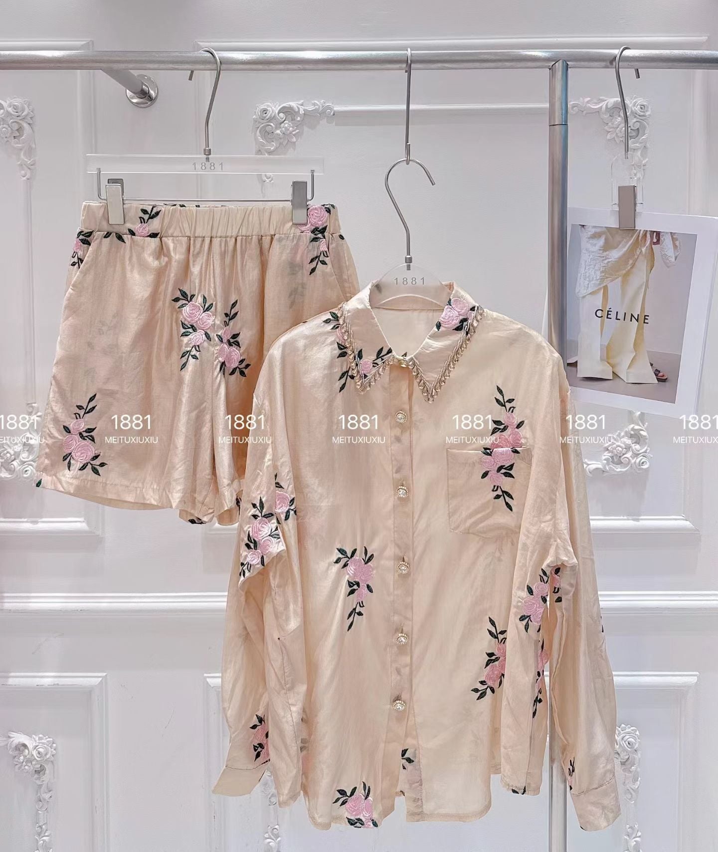 Set Bộ Thêu Hoa