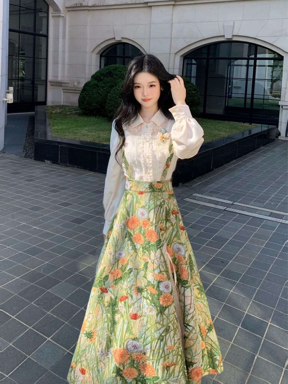 Set Somi Kem + Yếm Xanh