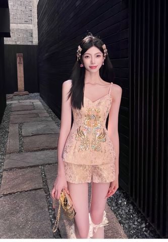 Set Quần Hồng 3 Món