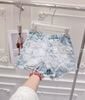 Quần Short Jeans Phối Ren