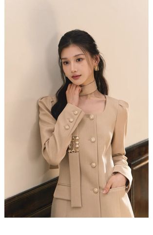 Set Kem Áo + Quần + Khăn Cổ