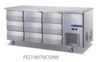 9*1/3 Drawers Fancooling Undercounter Chiller (Bàn lạnh 9 ngăn kéo, 9 ngăn 1/3) FED18070CS090