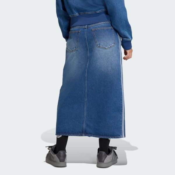  Chân váy adidas 3-Stripes Pencil Skirt Denim Nữ - KD2908 