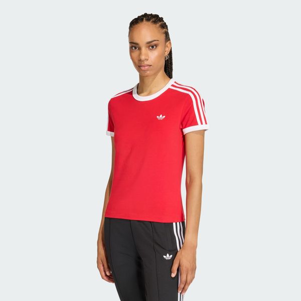  Áo T-shirt adidas 3 Stripes Slim Tee Nữ - KD3676 