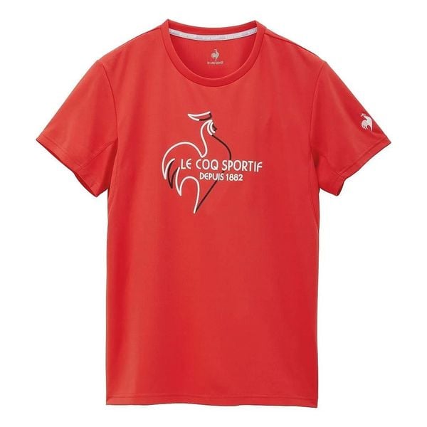  Áo T-Shirt le coq sportif nam - QTMXJA07V-RD 