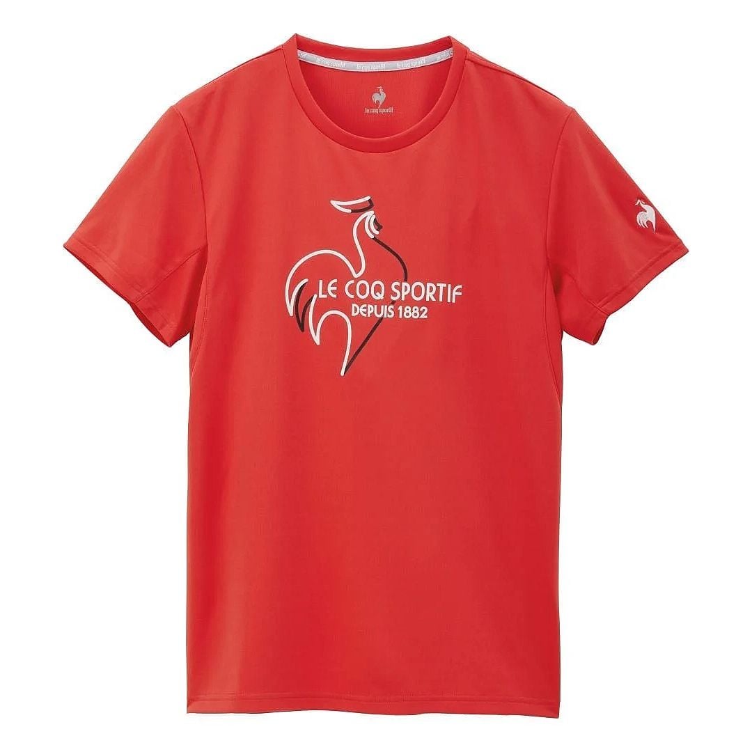 Áo T-Shirt le coq sportif nam - QTMXJA07V-RD 