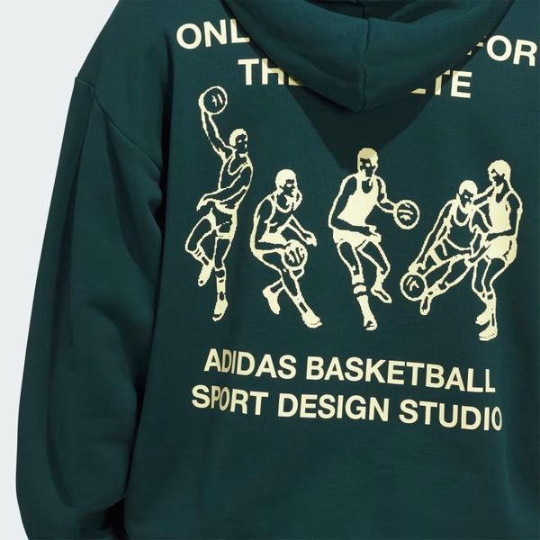  Áo hoodie bóng rổ adidas Only The Best For The Athlete Unisex - JY3652 