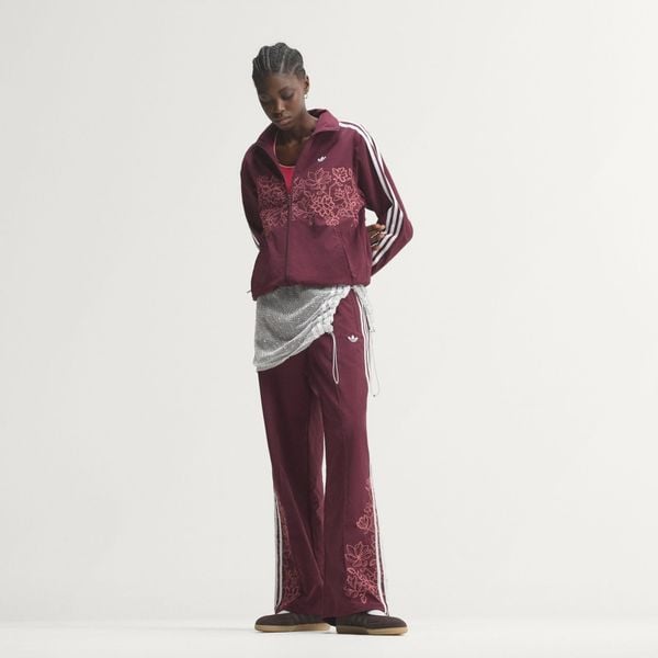  Quần gió adidas Floral GFX Firebird Loose Nữ - KX1878 