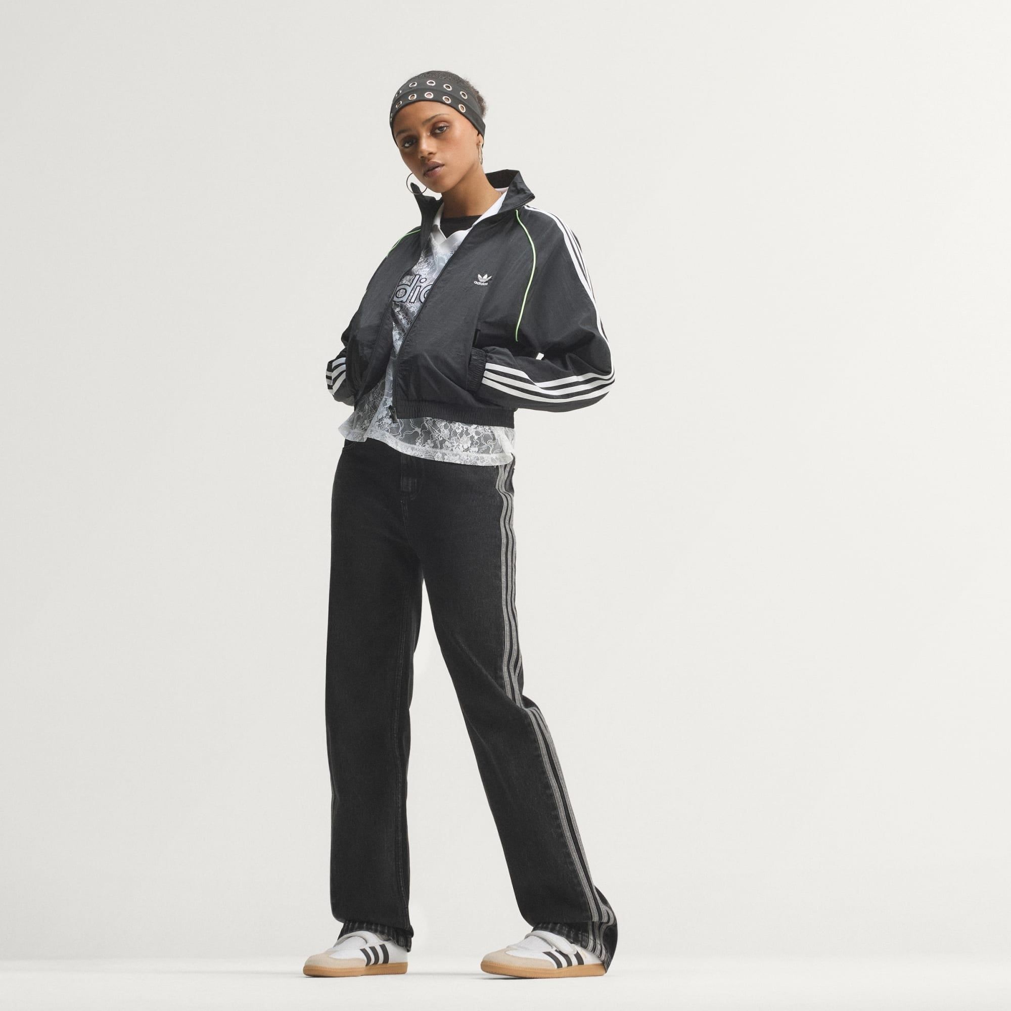  Quần bò ống xuông adidas Firebird Denim Pant Nữ - KQ6488 