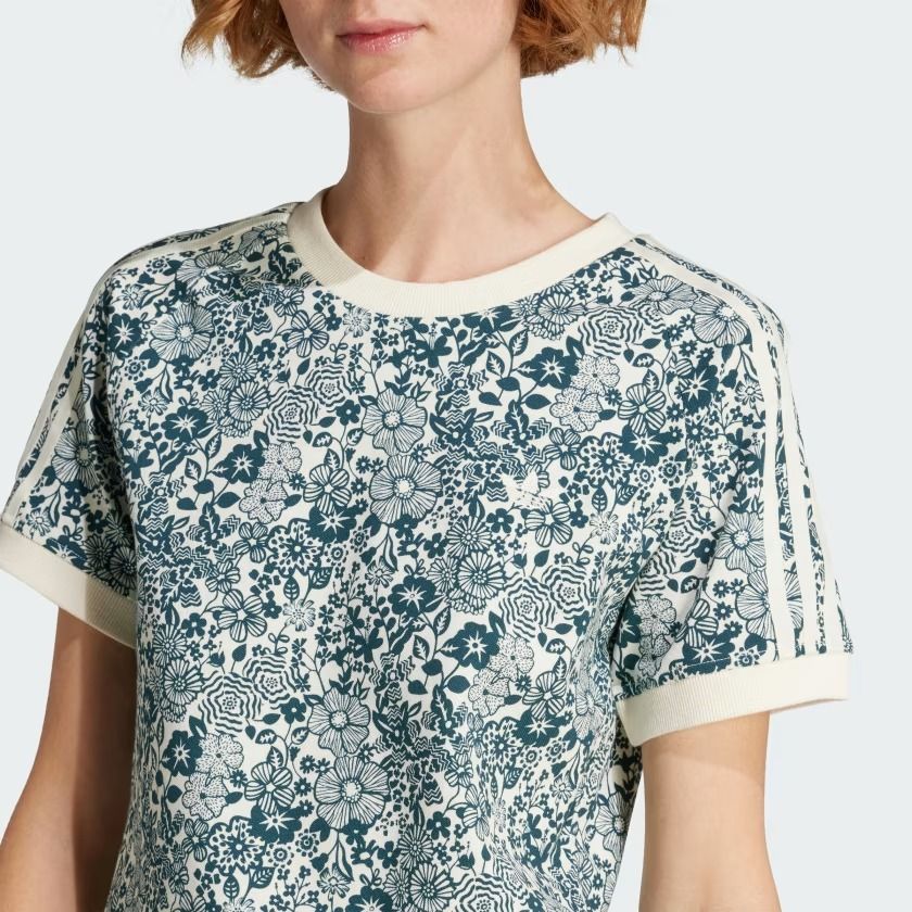  Áo T-shirt adidas adidas Originals X Liberty London Cali Nữ - JX0462 