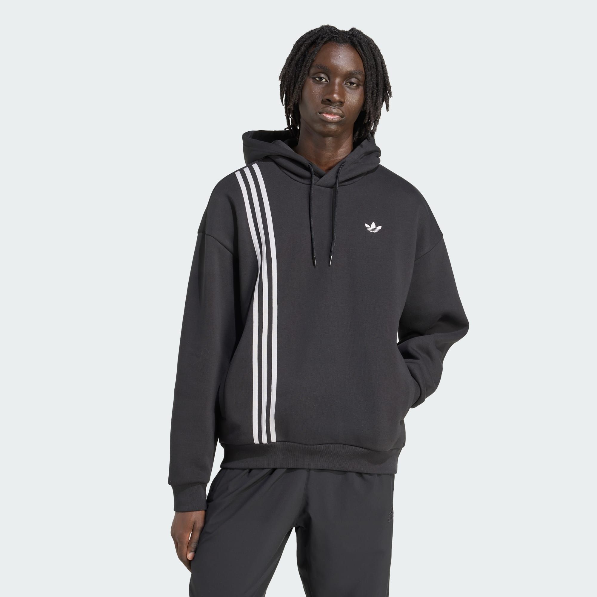  Áo hoodie adidas Front Stripes Hoodie Nam - JV9879 