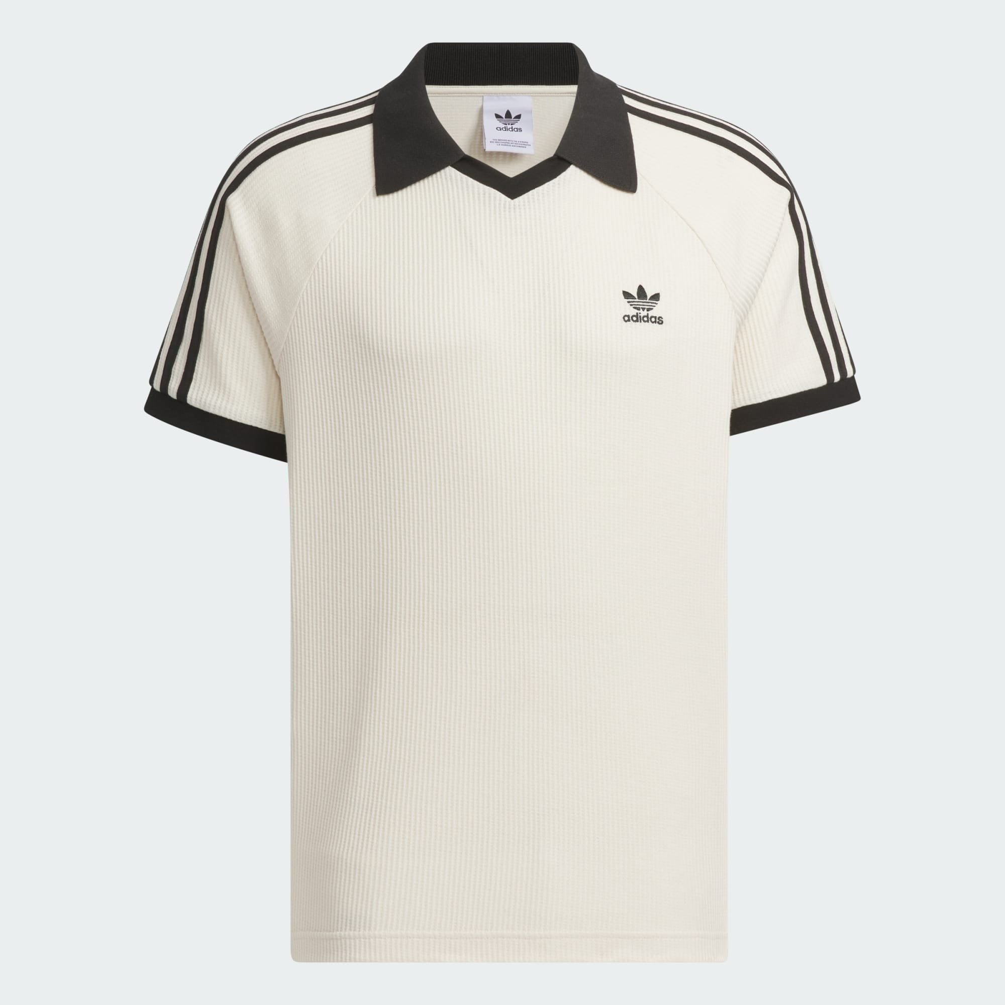  Áo Polo adidas Waffle SS Nam - JV9265 